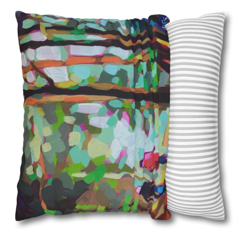 Walk in Woods Pillow Cover