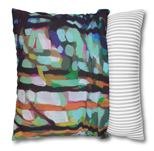 Walk in Woods Pillow Cover