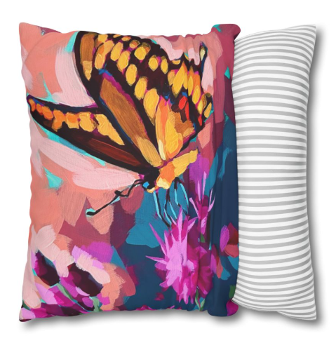 Butterfly Pillow Cover