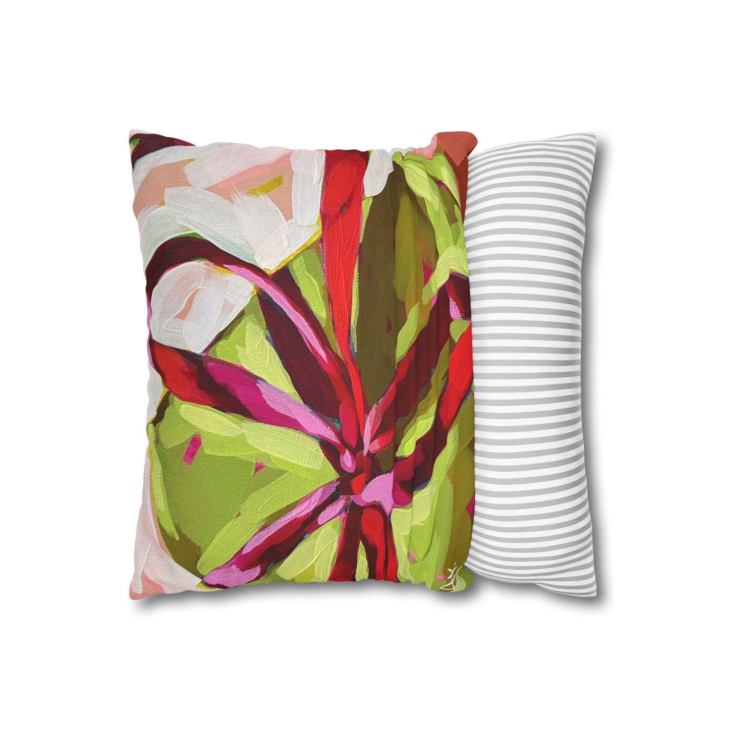 Holiday Gift and Santa Pillow Cover