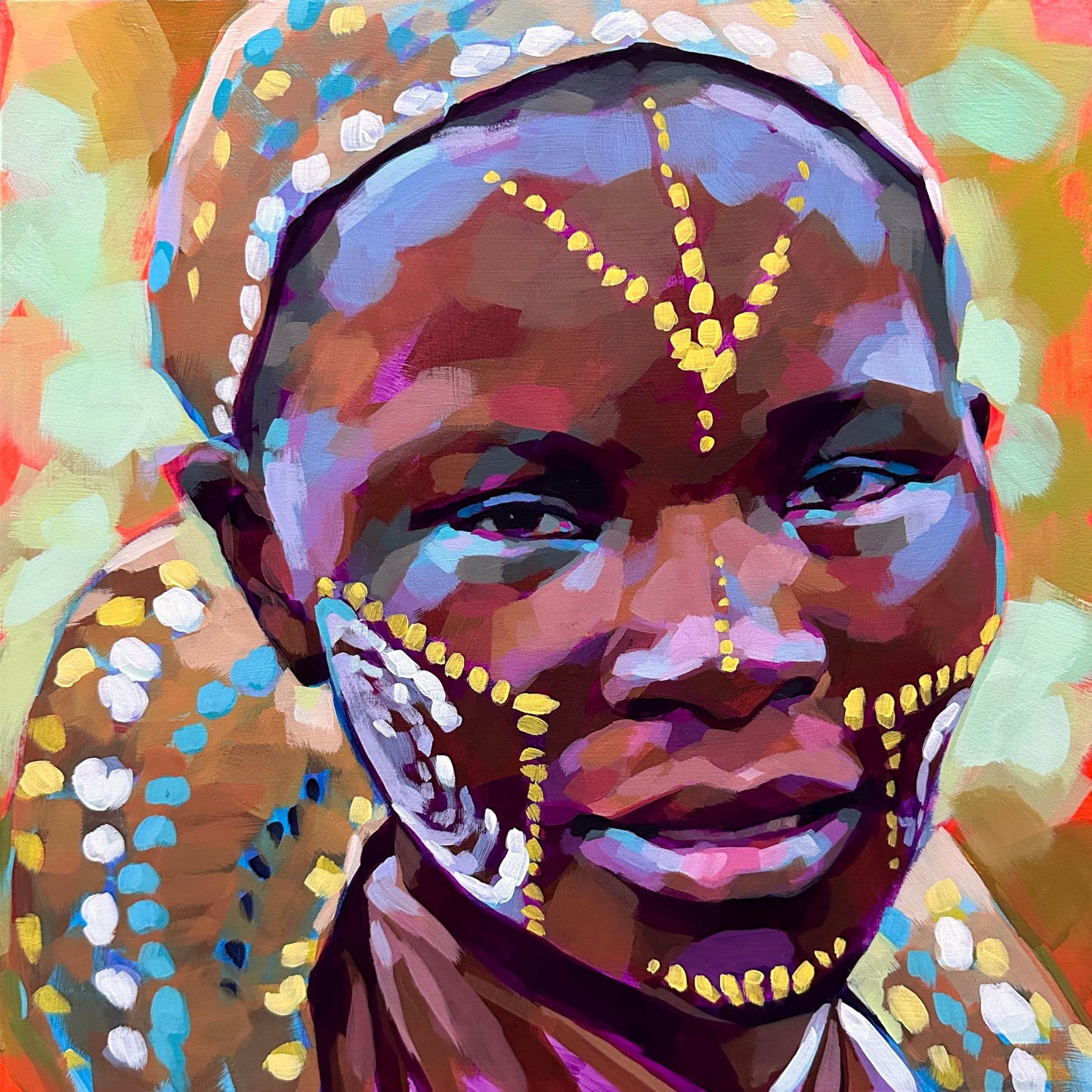Celebration Dancer 16x16