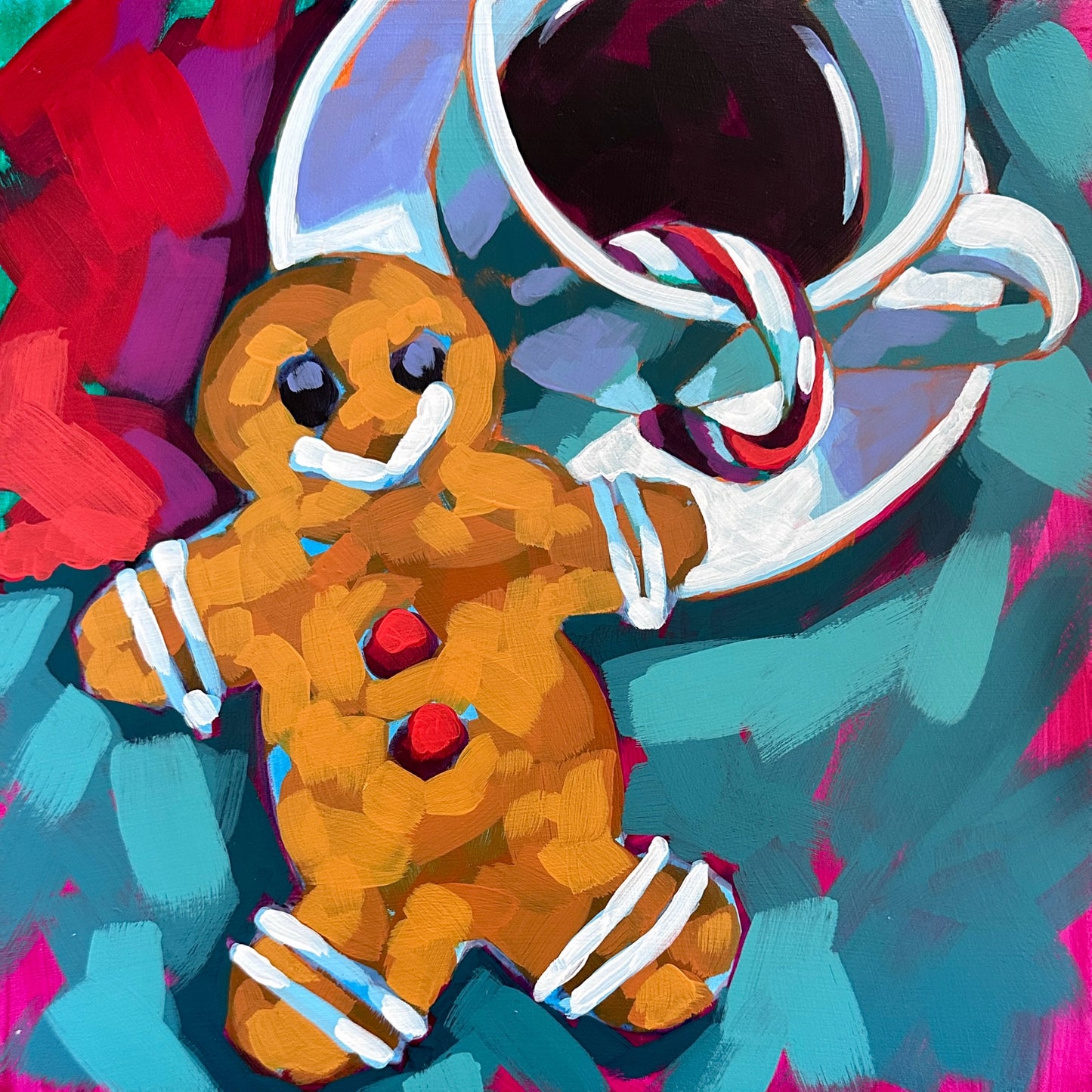 Gingerbread Man 10x10