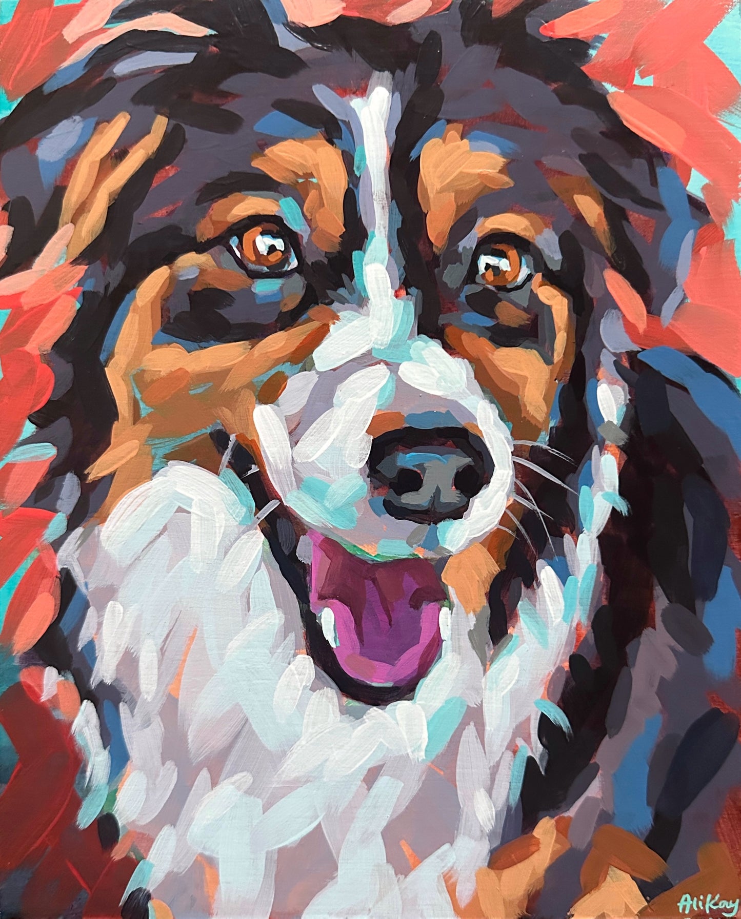 Australian Shepherd 8x10