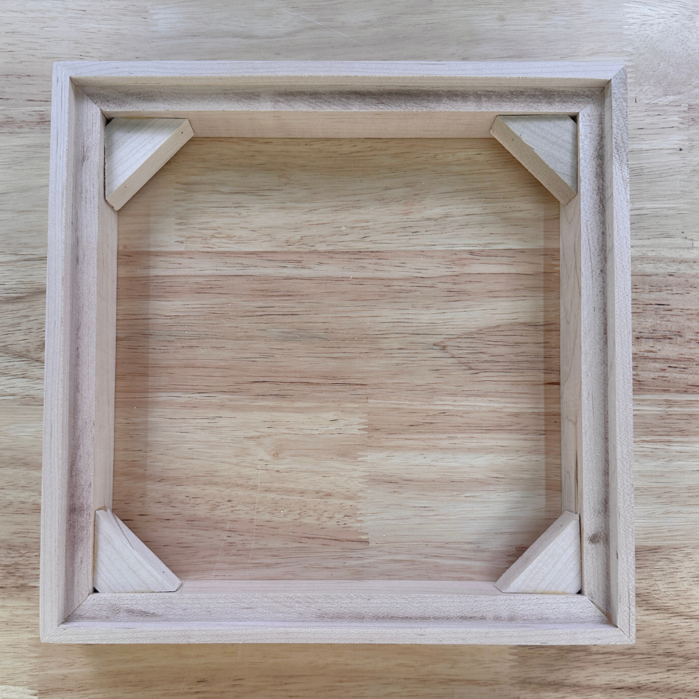 10" x 10" Wood Frame - Pack of 4