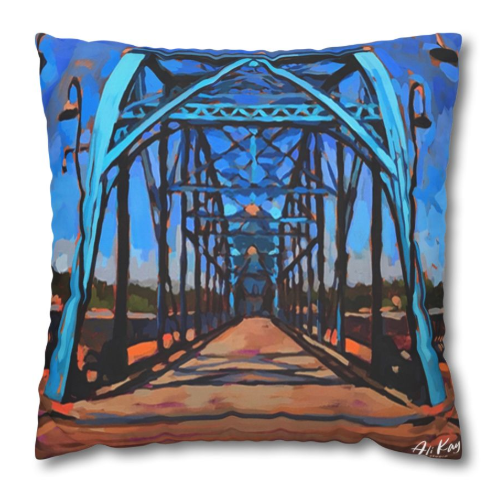Chattanooga Bridge Pillow Cover