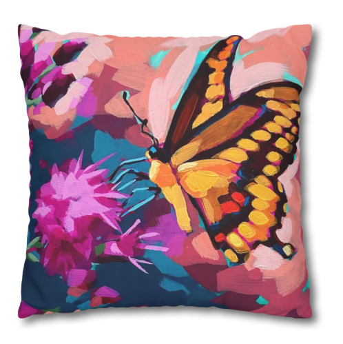 Butterfly Pillow Cover