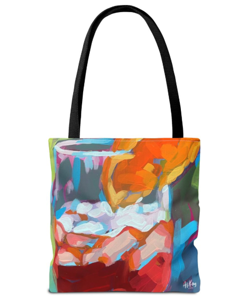 Cocktail Tote 16x16