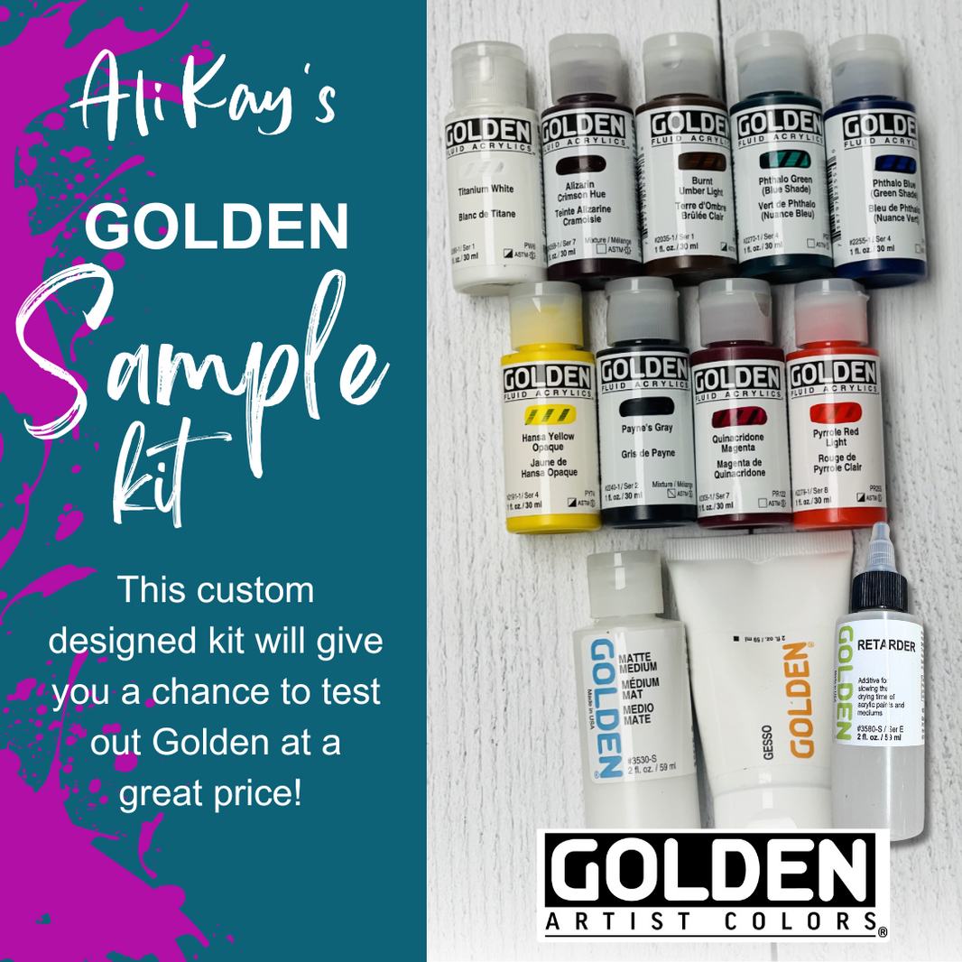 Golden Sample Rack Supplies – Ali Kay Studio