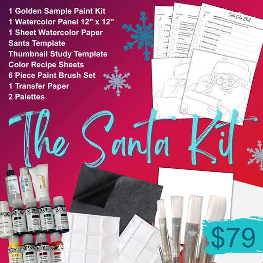 Santa Painting Kit (Supplies)