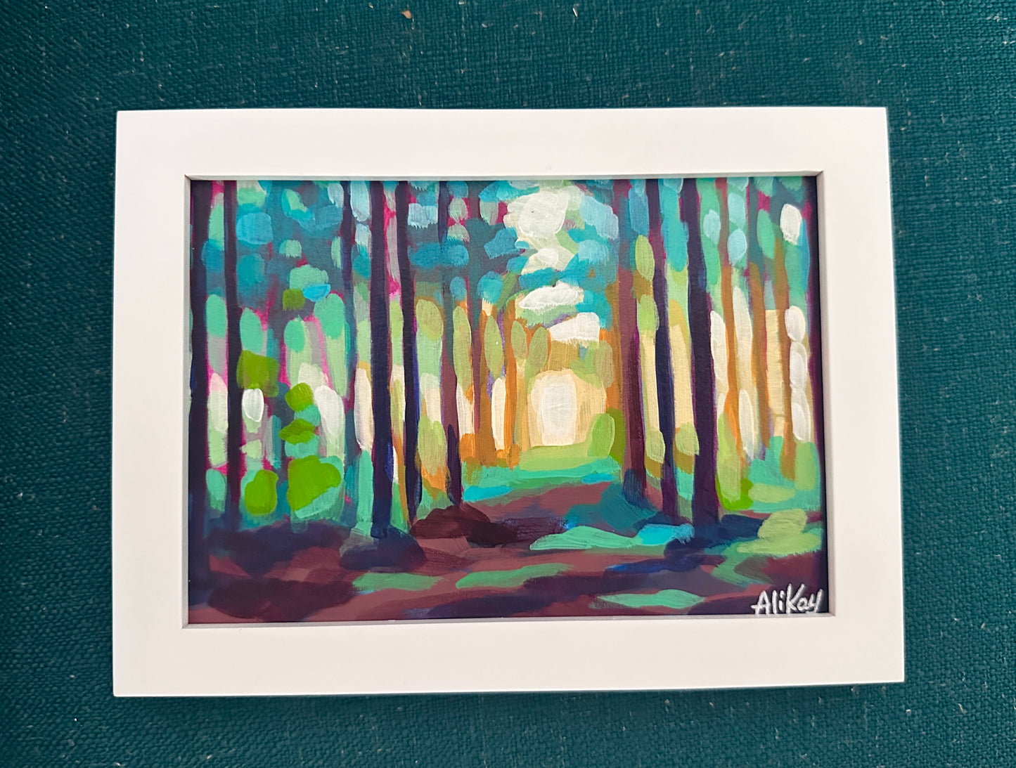 Morning in the Forest	5x7