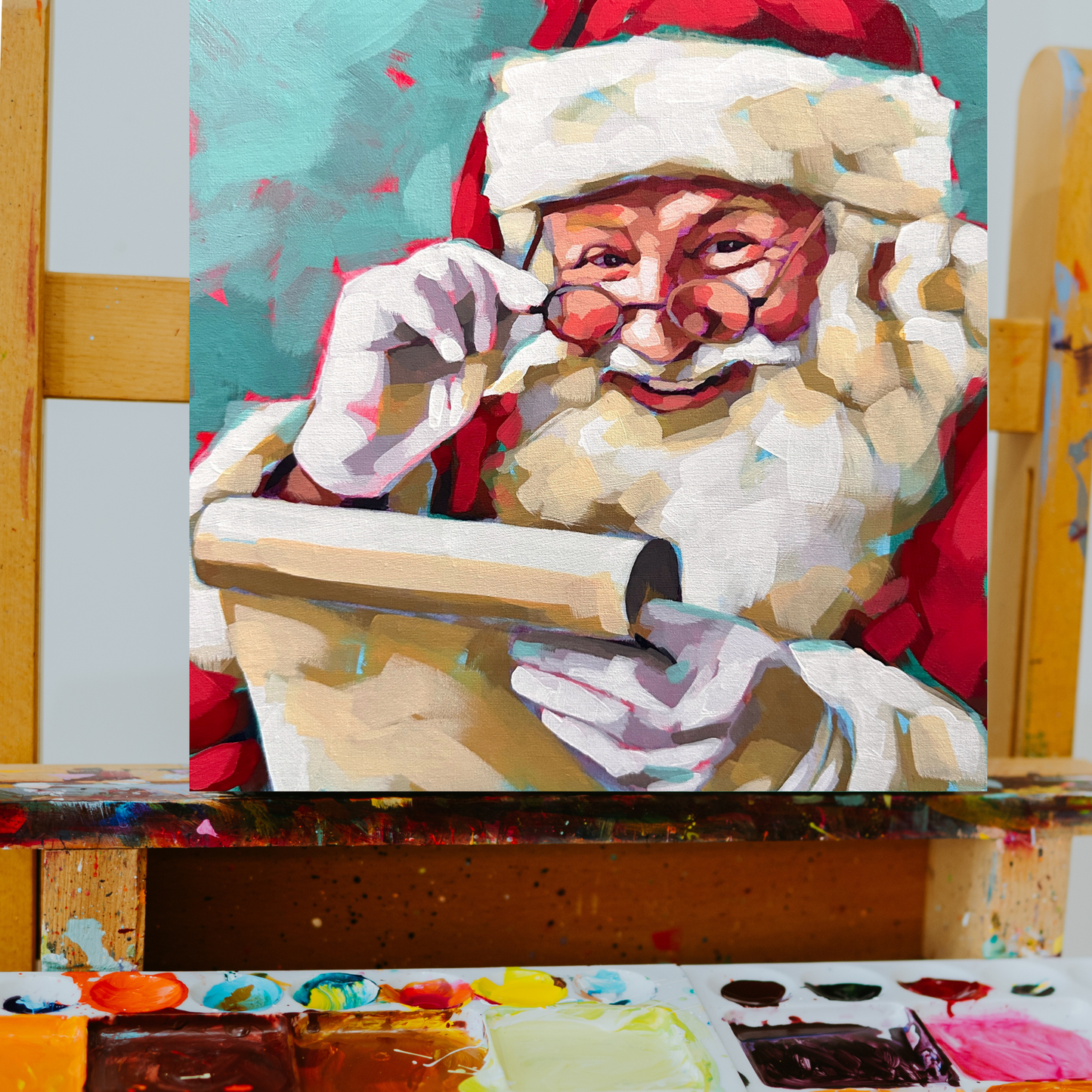 Santa Painting Workshop (Online Course)