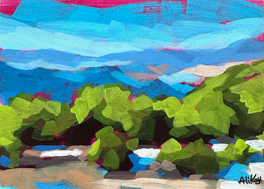 Spain Landscape Study 5x7