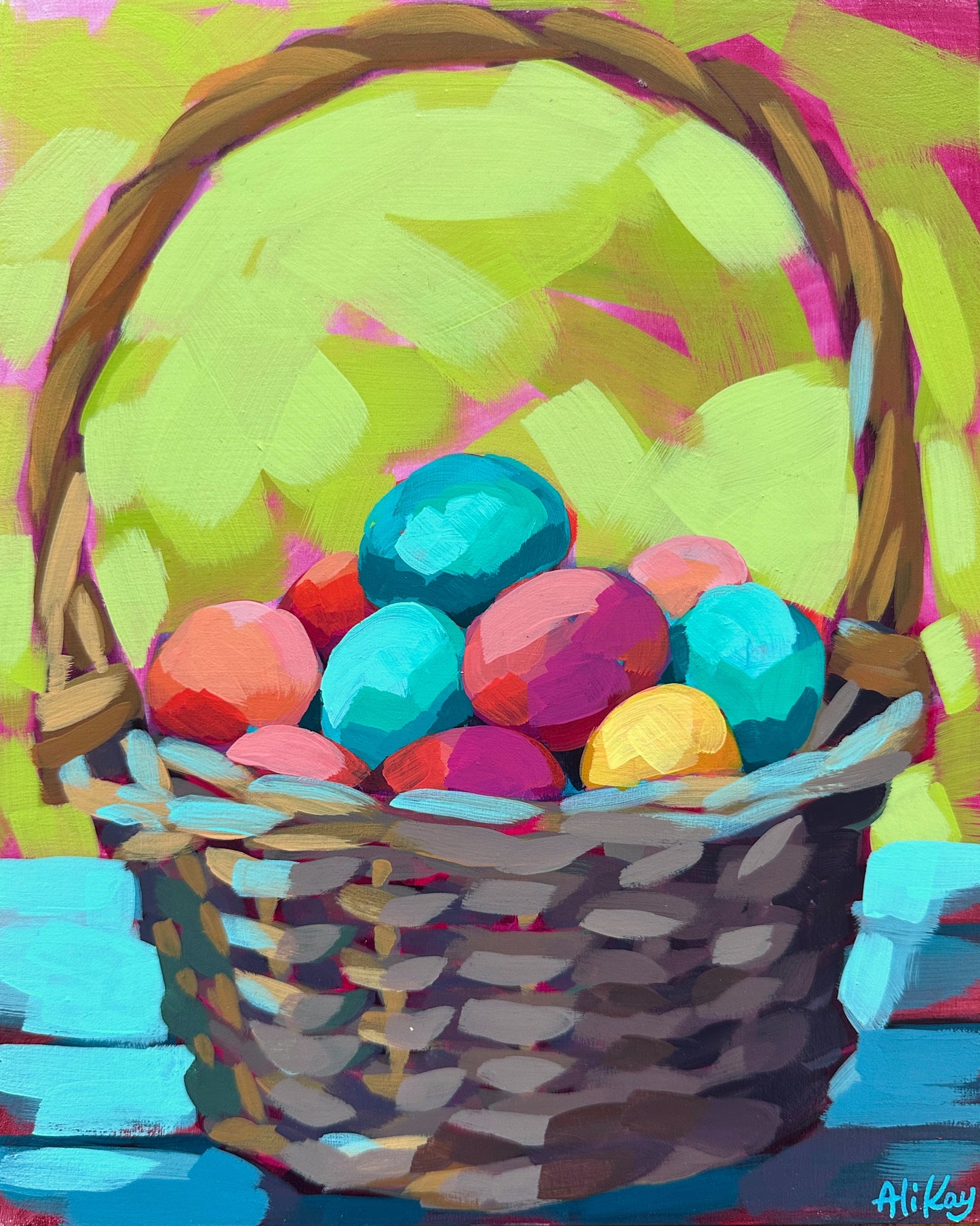 Easter Basket 8x10