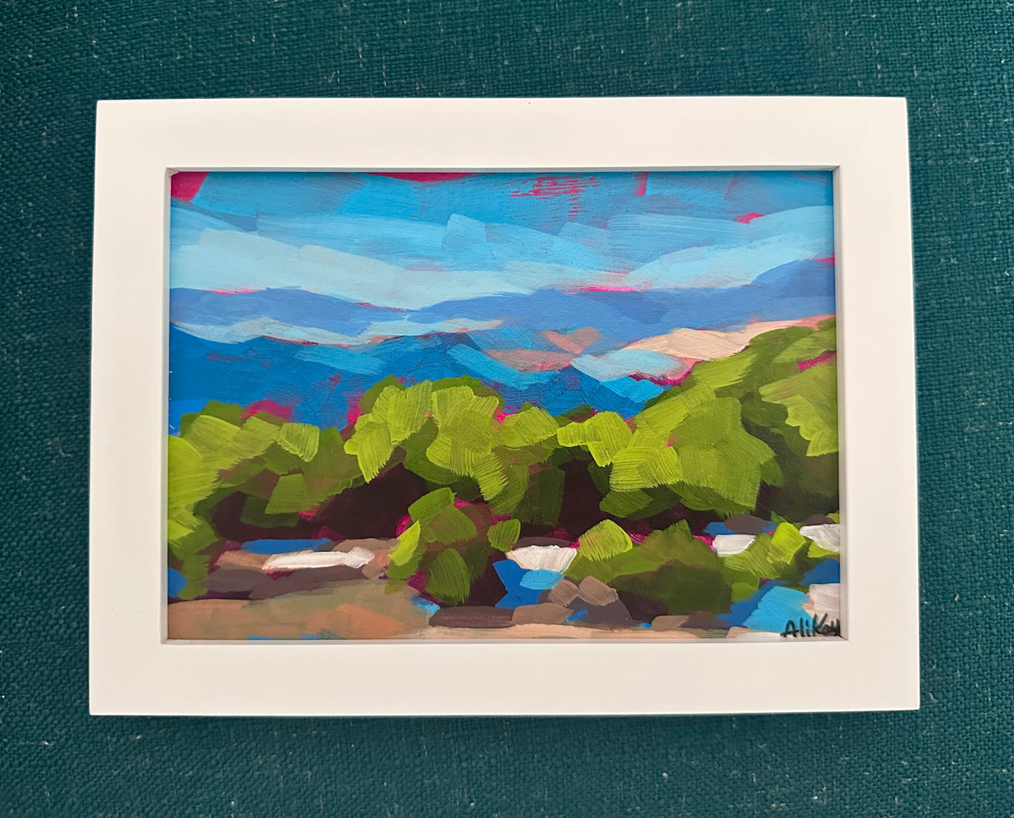 Spain Landscape Study 5x7
