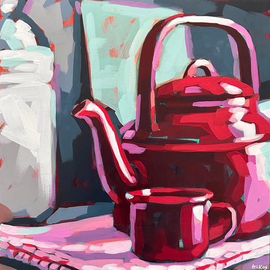 Teapot Print 6x6